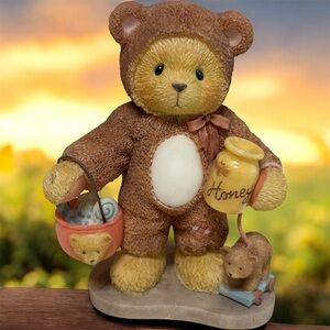 CHERISHED TEDDIES 1999 HONEY YOUR A GOOD FRIEND HALLOWEEN FIGURINE #534099